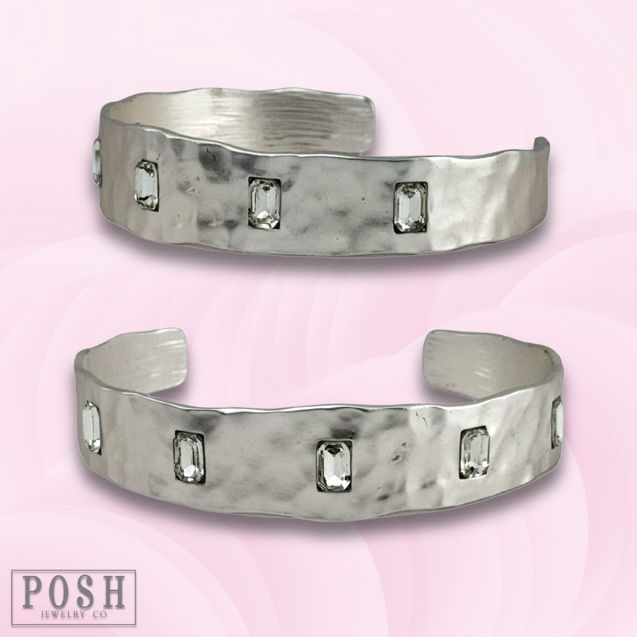 Rhinestone stud bracelet, last call