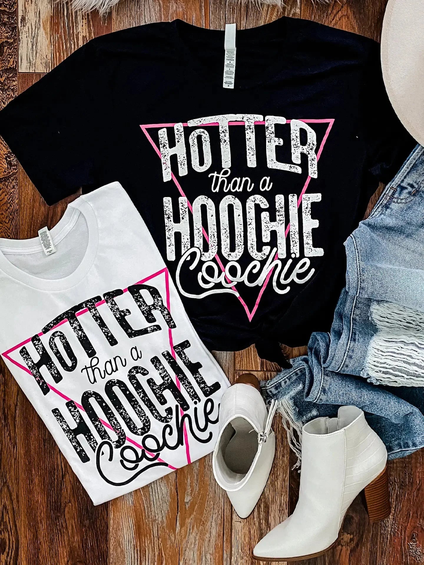 Hotter Than A Hoochie Coochie Graphic Tee